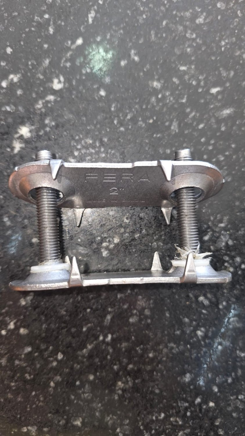 Grampo emenda para correia transportadora 3 pol aco carbono