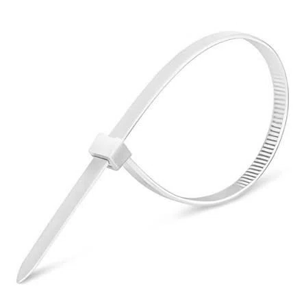 Abracadeira nylon natural 100 x 2,5mm