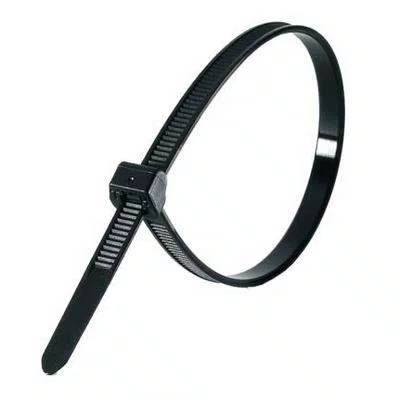 Abracadeira nylon preta 2,5x100