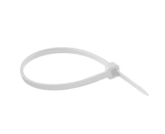 Abradeira nylon branca - 100x2.5mm