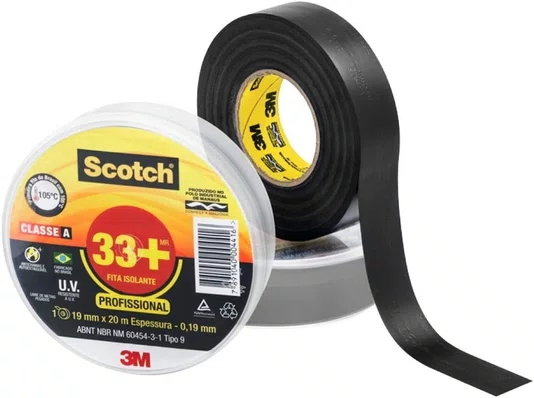 Fita isolante 19mm x 20m 33+
