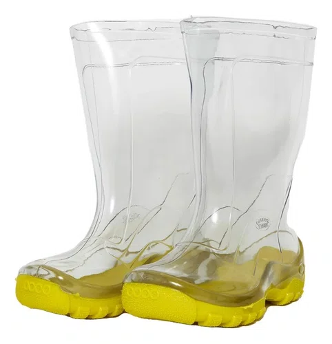 Galochas nieve inf011 - cristal/amarelo/22/3
