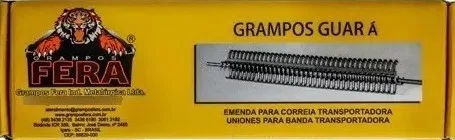 Grampo emenda para correia transportadora 35n aco carbono