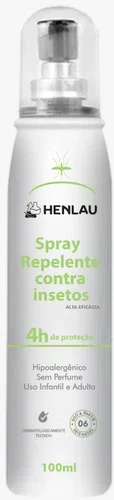 Henlau repelente de insetos - spray 100ml