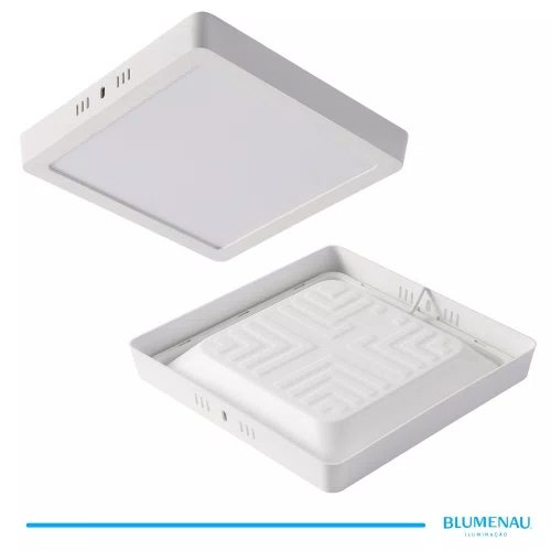 Painel led play sob. quad. 24w 100-240v 6.500k - branco - (83666004)