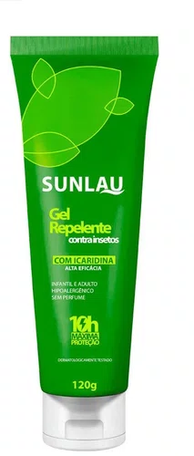 Sunlau repelente gel 120gr
