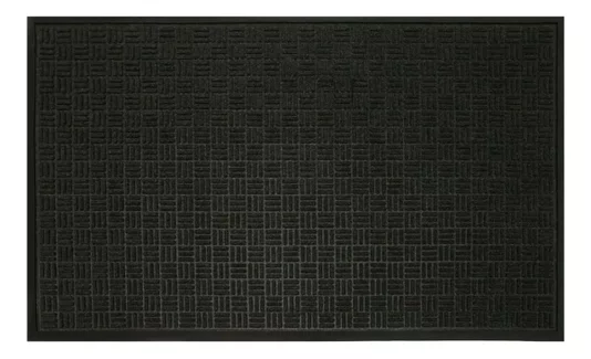 Tapete waterkap comercial 60cm x 90cm preto