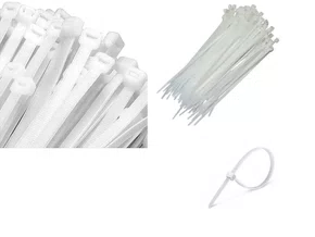 Abracadeira nylon branca 3.6x150