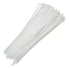 Abracadeira nylon branca 8,7x900mm