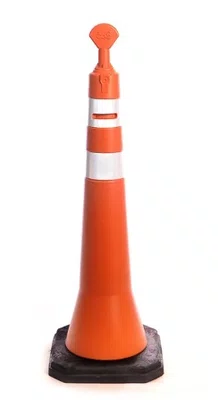 Cone Balizador Conico 2 Faixa Tipo Ii