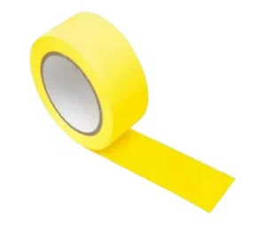 Fita demarcacao adesiva amarela 48mmx30m