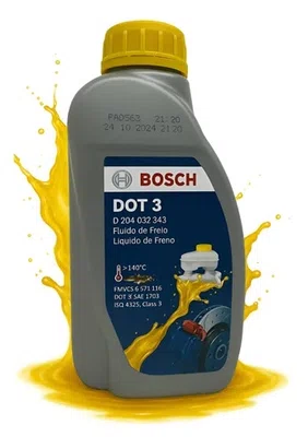 Fluido Freio Dot 3 500Ml - 0204032343 Bosch