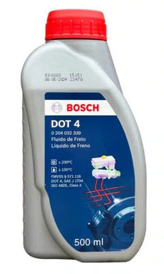 Fluido Freio Dot 4 500Ml - Bosch 0204032339