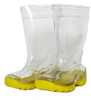 Galochas nieve inf011 - cristal amarelo 34/35