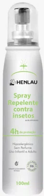 Henlau repelente de insetos - spray 100ml