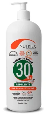 Protetor Solar Fps 30 - 1 Lt - Com Repelente Nutriex