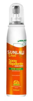 Sunlau repelente deet 100ml