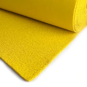 Vinil Silver Base Fundida Amarelo 10Mm Metro Linear 1M X 1,2M