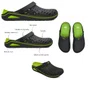 Babuche brave  preto/verde 37/38 ao 43/44