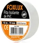 Fita isolante 19mm x 10m branca