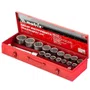 Jogo de soquete estriado,encaixe 3/4" 9-50 mm 20 pcs