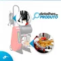 Lavajato lj3100 movel c/mm 3hp 220v mang 3/8"