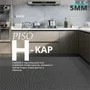 Tapete h-kap sem base cinza 5mm x 1m x 1,20m